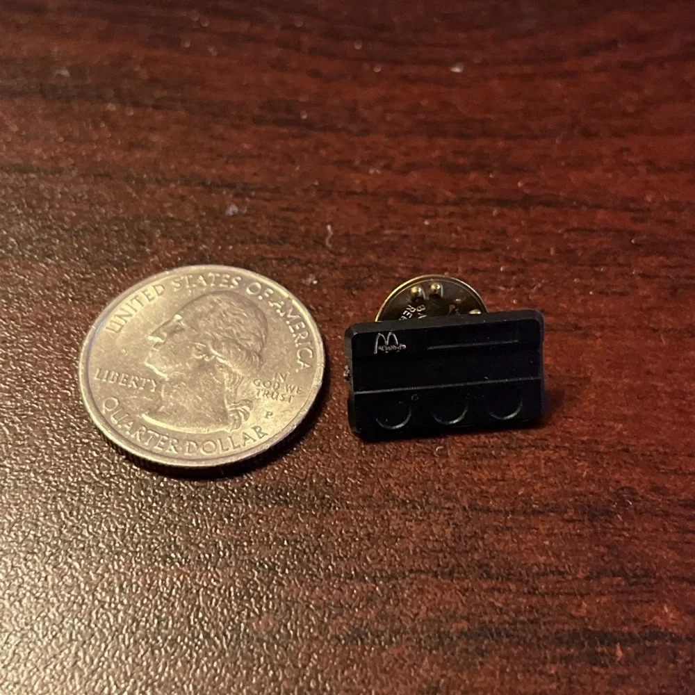 Lot Of 4 McDonald’s Employee‎ Lapel Hat Pins